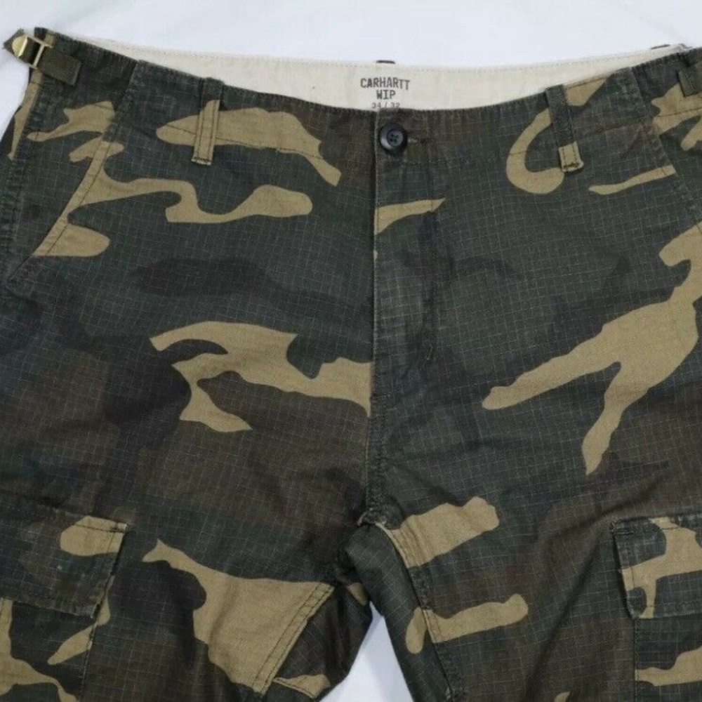 Carhartt Wip Camo Cargo Aviation Pant Size 32x32 NEW WITH TAGS